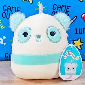 Squishmallow Inez the Panda 5" UltraSoft Stuffed Fantasy Pal Plush Toy NWT
